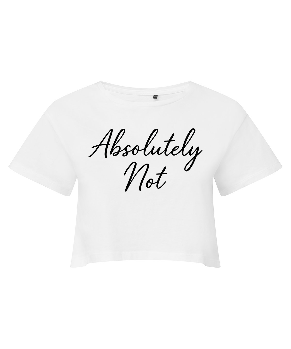 Absolutely Not Cropped T-shirt