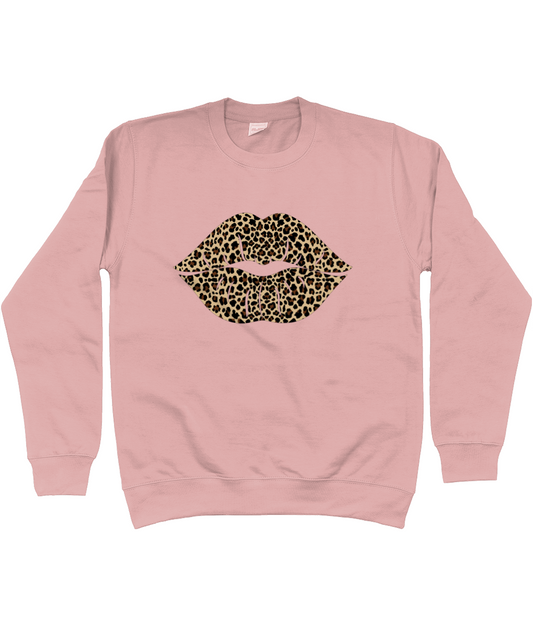 Leopard Lips Sweatshirt