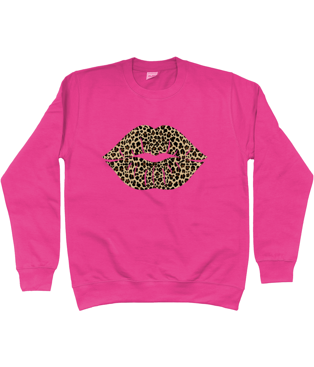 Leopard Lips Sweatshirt