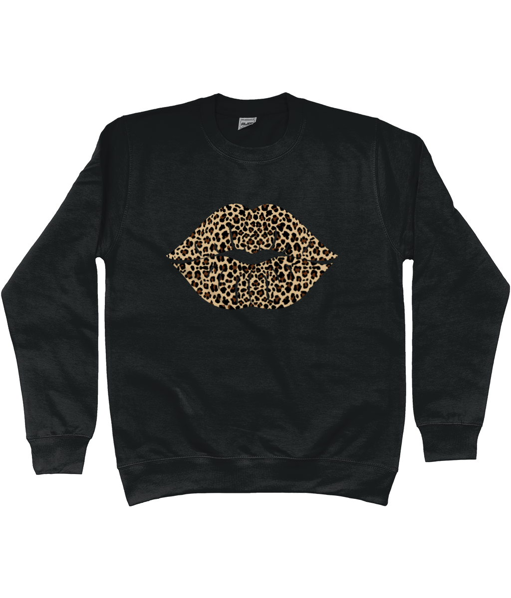 Leopard Lips Sweatshirt