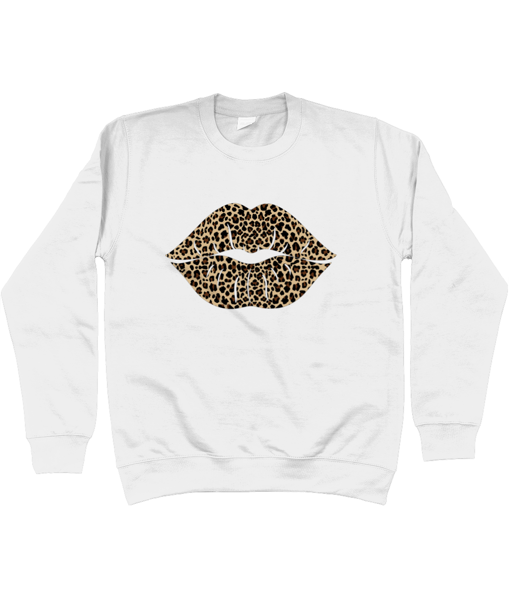 Leopard Lips Sweatshirt