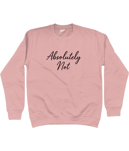 Absolutely Not Sweatshirt