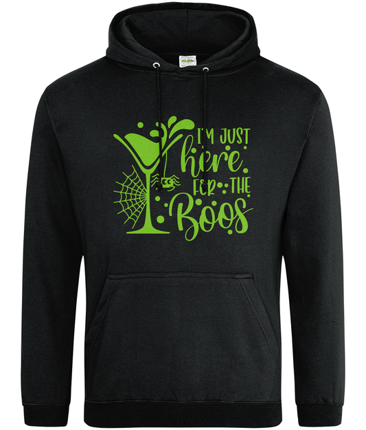 I'm Just Here For The Boos Halloween Hoodie