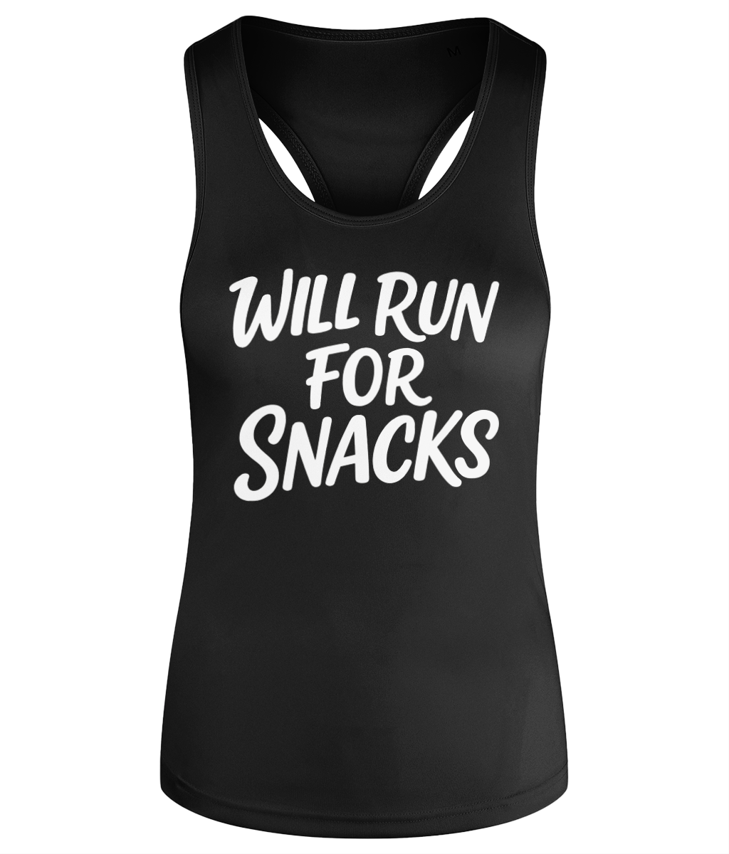 Will Run For Snacks Workout Vest