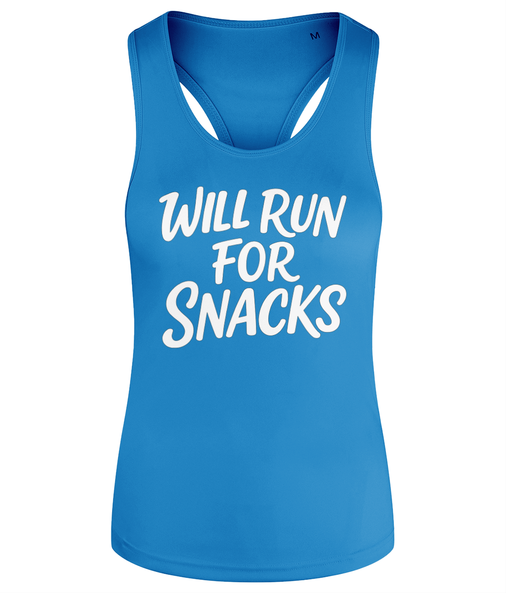 Will Run For Snacks Workout Vest