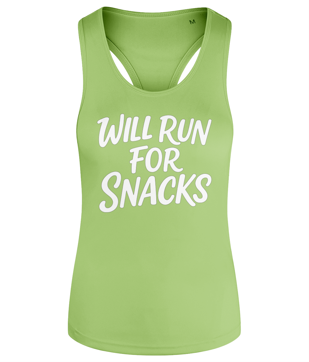 Will Run For Snacks Workout Vest