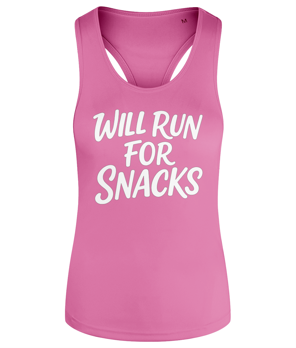 Will Run For Snacks Workout Vest