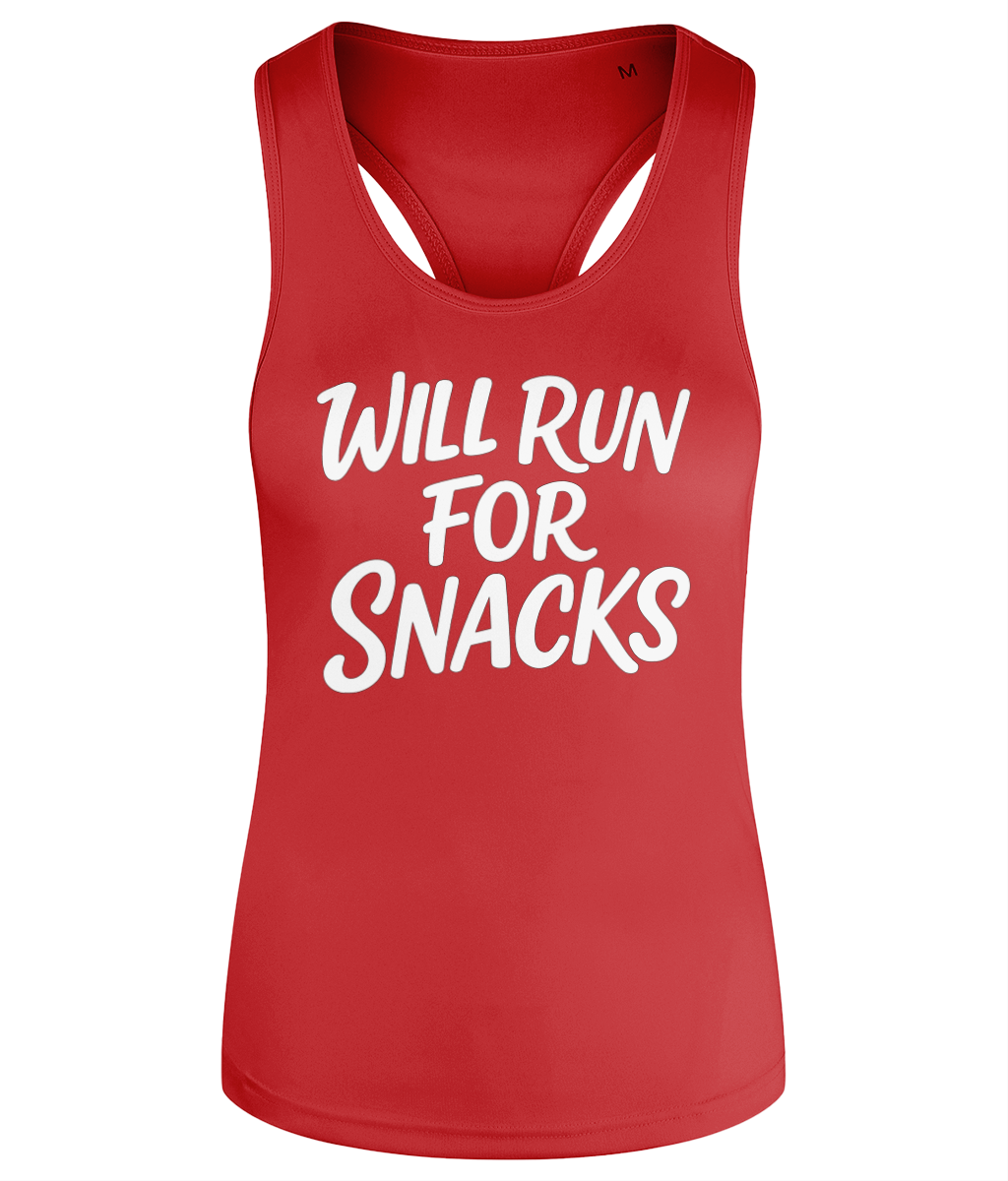 Will Run For Snacks Workout Vest