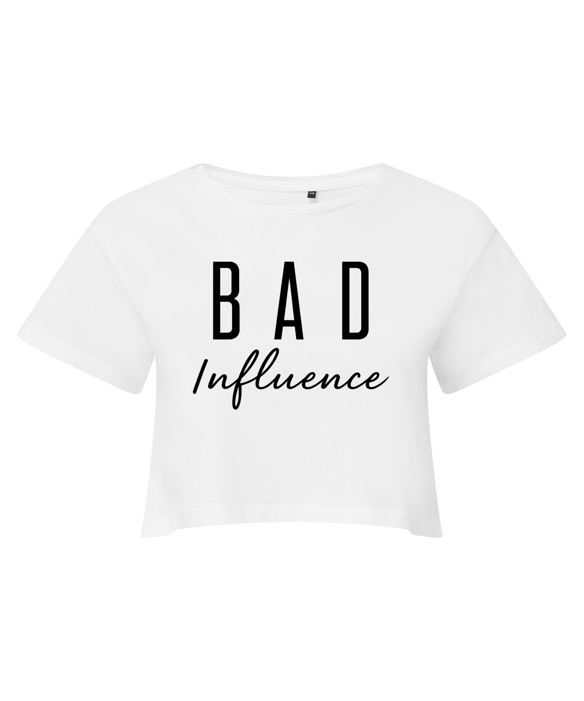 Bad Influence Cropped T-shirt