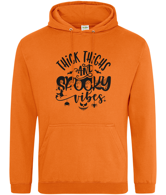 Thick Thighs Spooky Vibes Hoodie