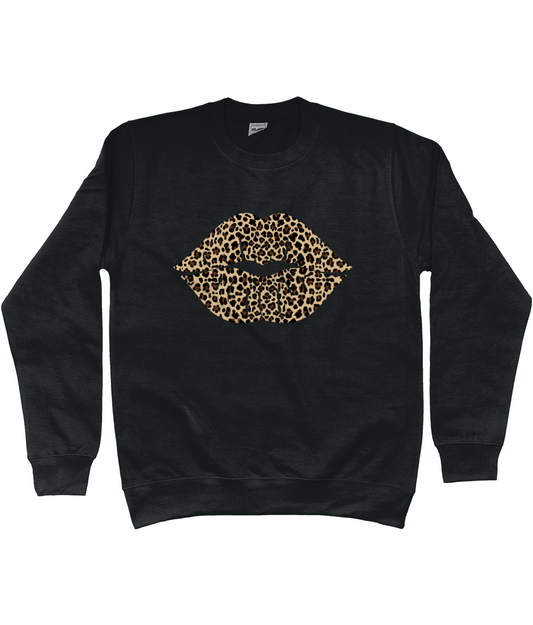 Leopard Lips Sweatshirt