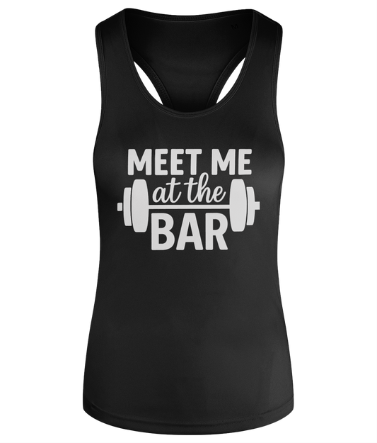 Meet Me At The Bar Workout Vest