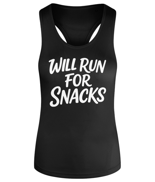 Will Run For Snacks Workout Vest