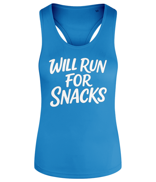 Will Run For Snacks Workout Vest