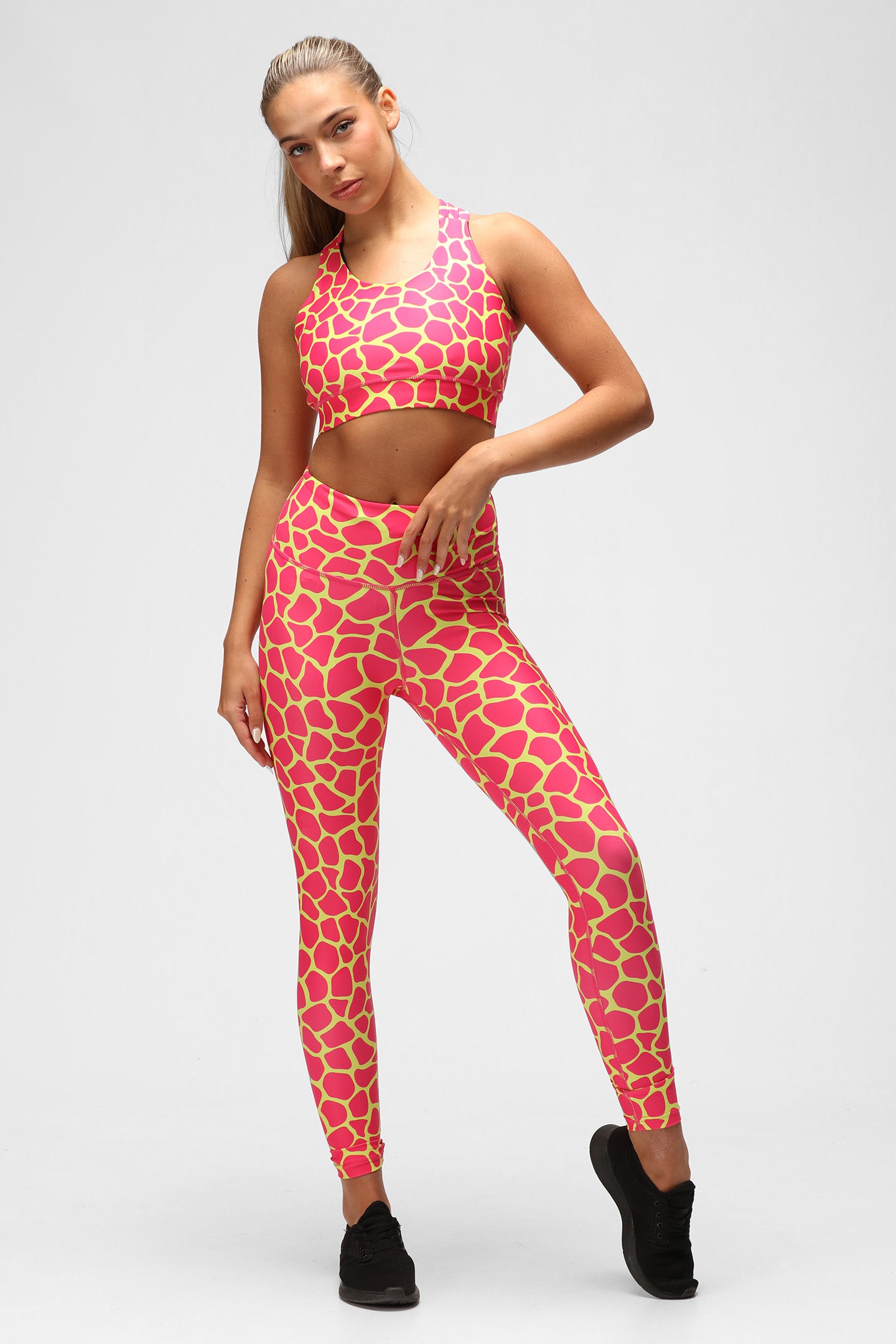 Giraffe 2025 print leggings