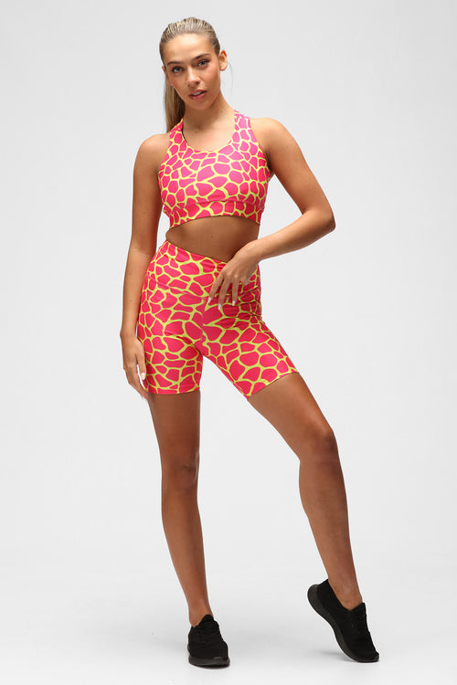 Pink Giraffe Shorts