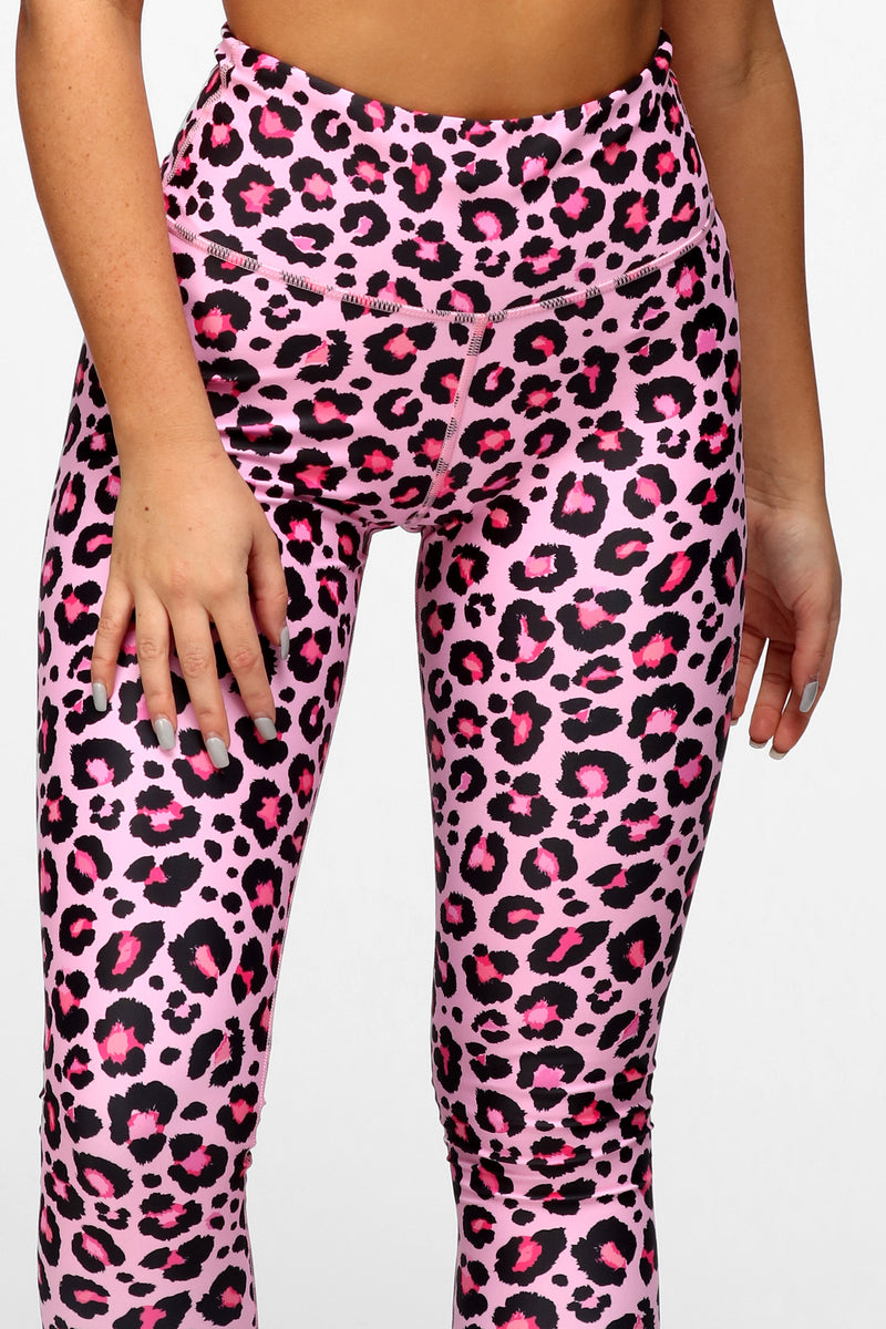 HM Leopard Printed Pink Blush Legging 4877 – BrandsXpress