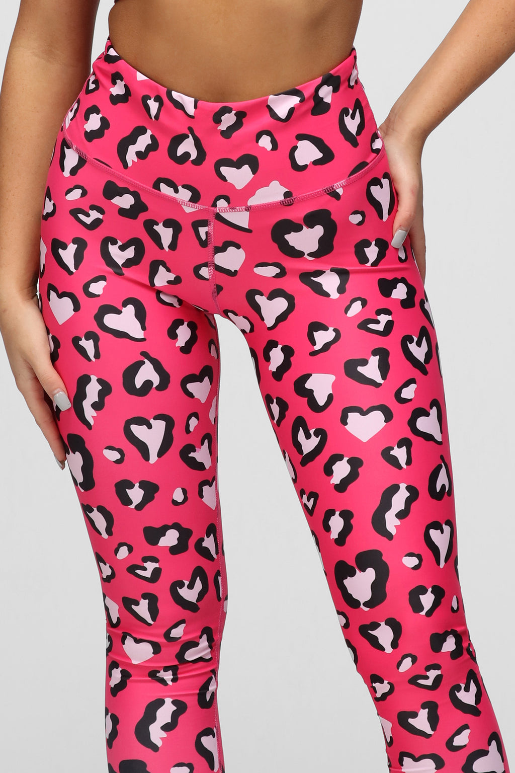 Hannah Babe Leggings, Pink Leopard – Reesey B's Boutique