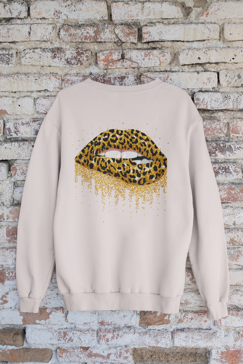 Leopard Lips Sweatshirts Leopard Lips Long Sleeve Shirt 